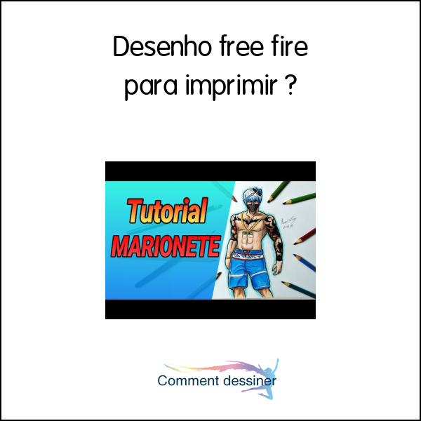 Desenho free fire para imprimir